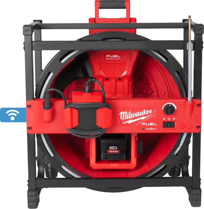 Машина прочистна безщіткова акумуляторна MILWAUKEE, M18 HSFSM-122 (зарядний пристрій М12-18 FC, 2 акумулятори FB12 12Аг) (4933499309)