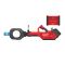 Кабелеріз гідравлічний акумуляторний з пультом д/к MILWAUKEE M18 HSFC125R-802C (зарядний пристрій M12-18 FC, 2 акумулятори М18 F (4933499331)