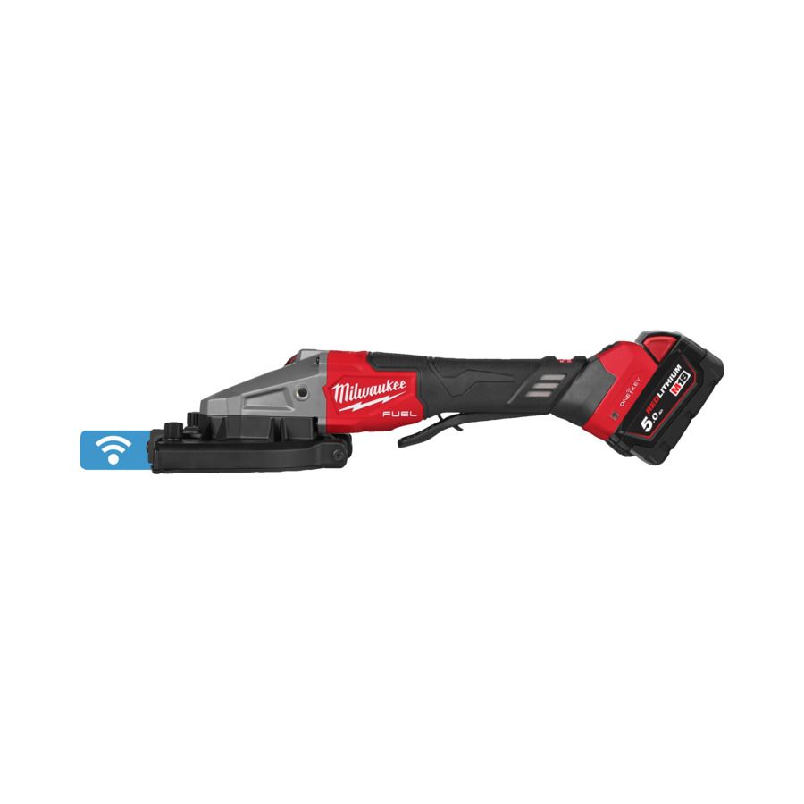 Різак арматури акумуляторний безщітковий MILWAUKEE M18FRBCO32-502X (зарядний пристрій M12-18 FC, 2 акумулятори М18 В5 5Аг, бічна (4933499367)