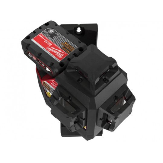 Нівелір лазерний акумуляторний 3D MILWAUKEE, M12 3PLSKIT-401P (ЗП + 1ак.Х4Аг + обладнання + PACKOUT) (4933499379)