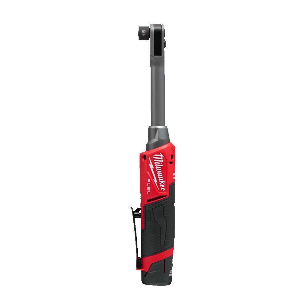 Гайковерт-тріскачка кутовий акумуляторний Hex 14.4мм MILWAUKEE, M12 FPTR-202X, 81Нм (зарядний пристрій С12 С, 2 акумуляториМ12 В (4933499411)
