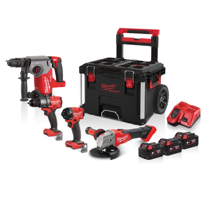 Набір інструментів акумуляторних MILWAUKEE M18 FPP4BJ-503P (4933499444)