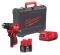 Дриль-шуруповерт акумуляторний безщітковий MILWAUKEE M12 BLDDRC-202C, 40Нм (зарядний пристрій С12, 2 акумулятори М12 В2 2Аг, клі (4933499686)