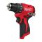 Дриль-шуруповерт акумуляторний MILWAUKEE M12 BLDDRC-402C, 40Нм (зарядний пристрій С12, 2 акумулятори М12 В4 4Аг, кліпса для реме (4933499688)