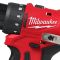 Дриль-шуруповерт акумуляторний MILWAUKEE M12 BLDDRC-402C, 40Нм (зарядний пристрій С12, 2 акумулятори М12 В4 4Аг, кліпса для реме (4933499688)