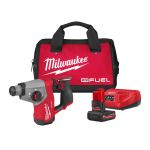 Перфоратор акумуляторний безщітковий SDS-PLUS MILWAUKEE, M12 FHAC16-501BRF, 1,15Дж (зарядний пристрій C12 C, 2 акумулятори M12 H (4933500781)