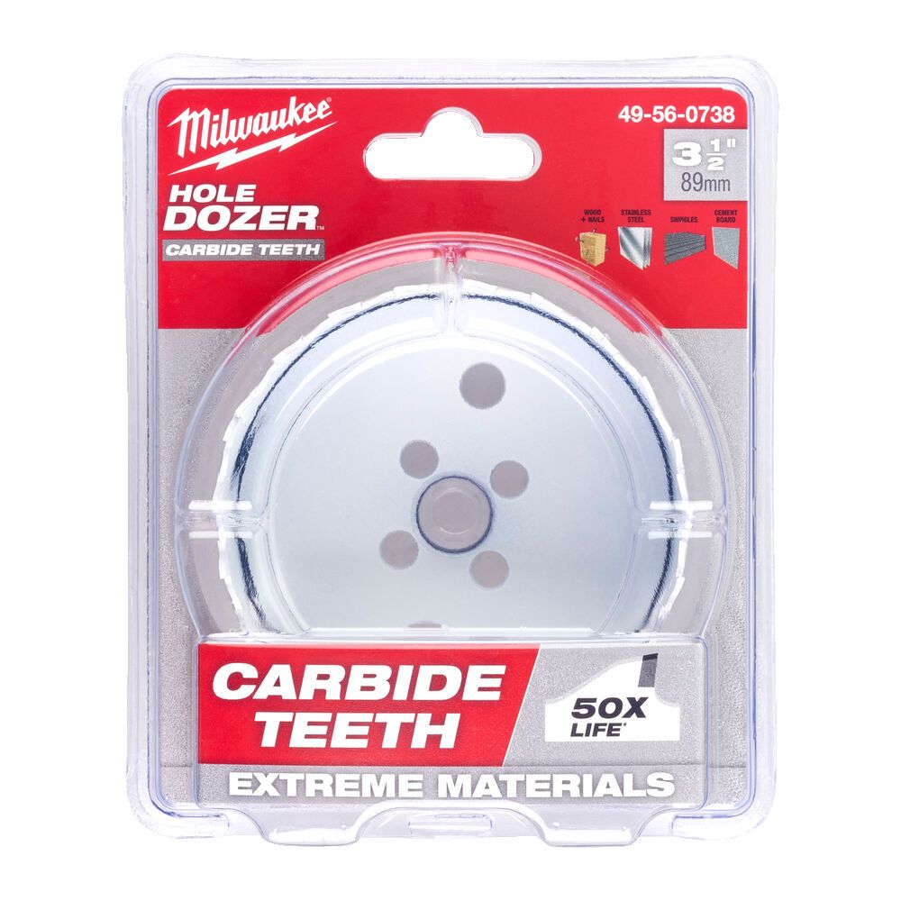 Коронка Bi-Metal Carbide MILWAUKEE, діаметр 83мм (49560736)