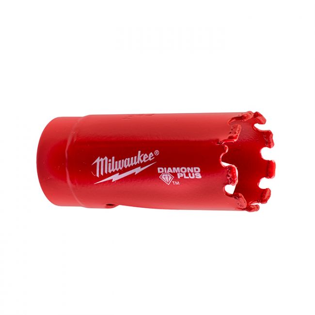 Коронка алмазна Diamond Plus MILWAUKEE, діам.35мм (з різьбою) (49565625)