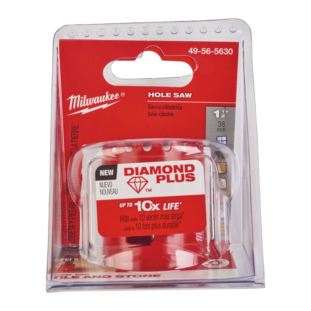 Биметаллическая коронка Milwaukee Diamond Plus 38 мм (49565630)