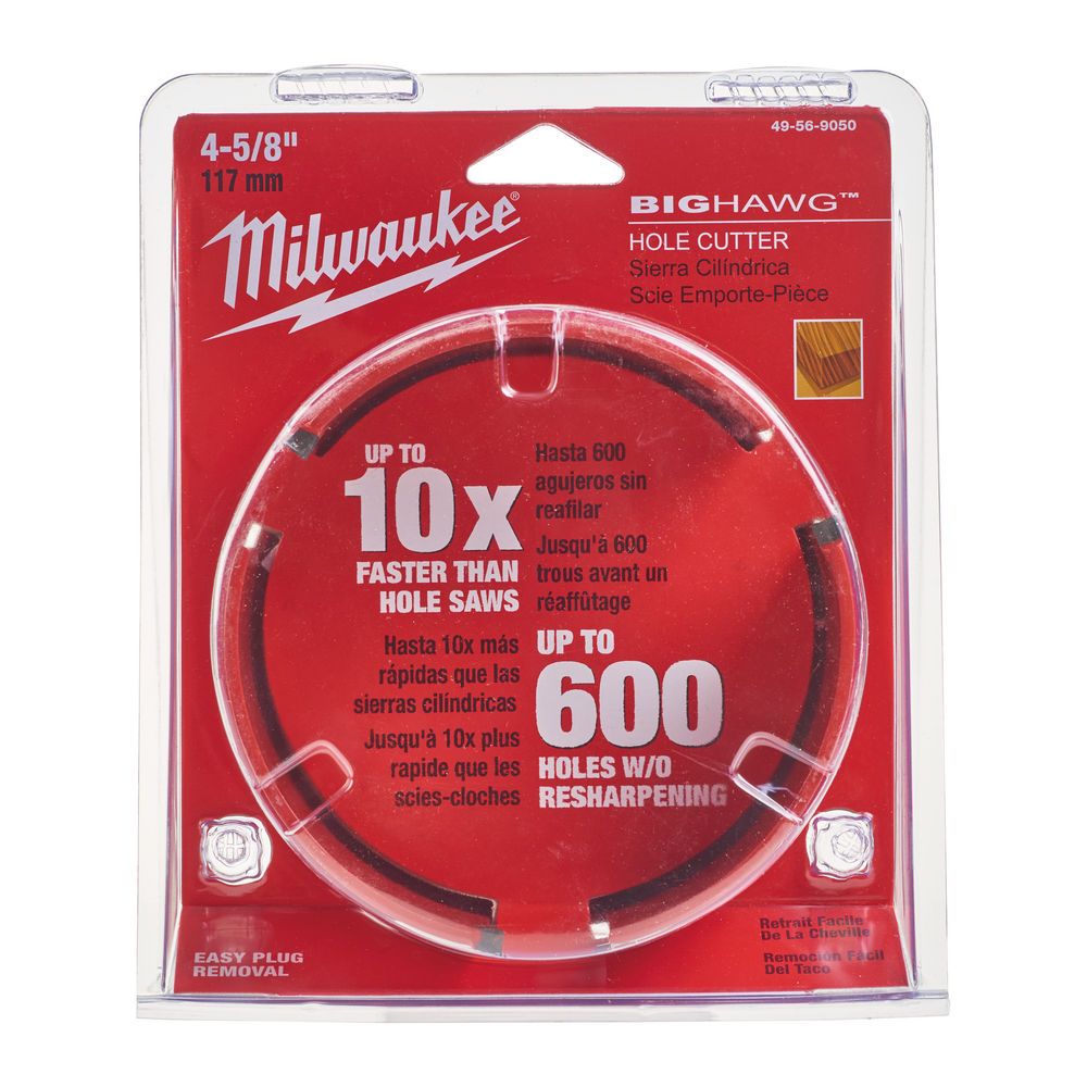 Коронка по дереву MILWAUKEE BIGHAW діаметр 117мм (49569050)
