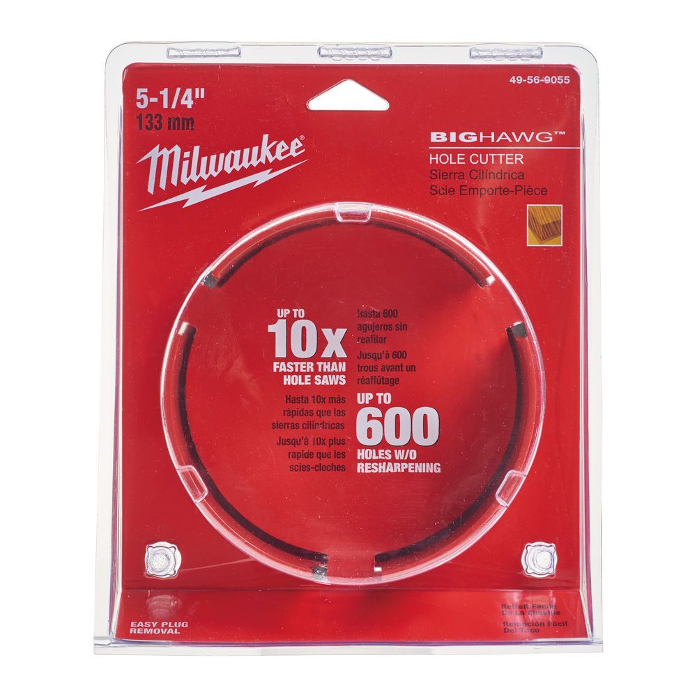 Коронка по дереву MILWAUKEE BIGHAW діаметр 133мм (49569055)