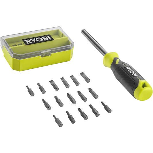 Набір викруток 17 предметів RHSDM1701 RYOBI (5132006050)
