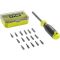 Набір викруток 17 предметів RHSDM1701 RYOBI (5132006050)