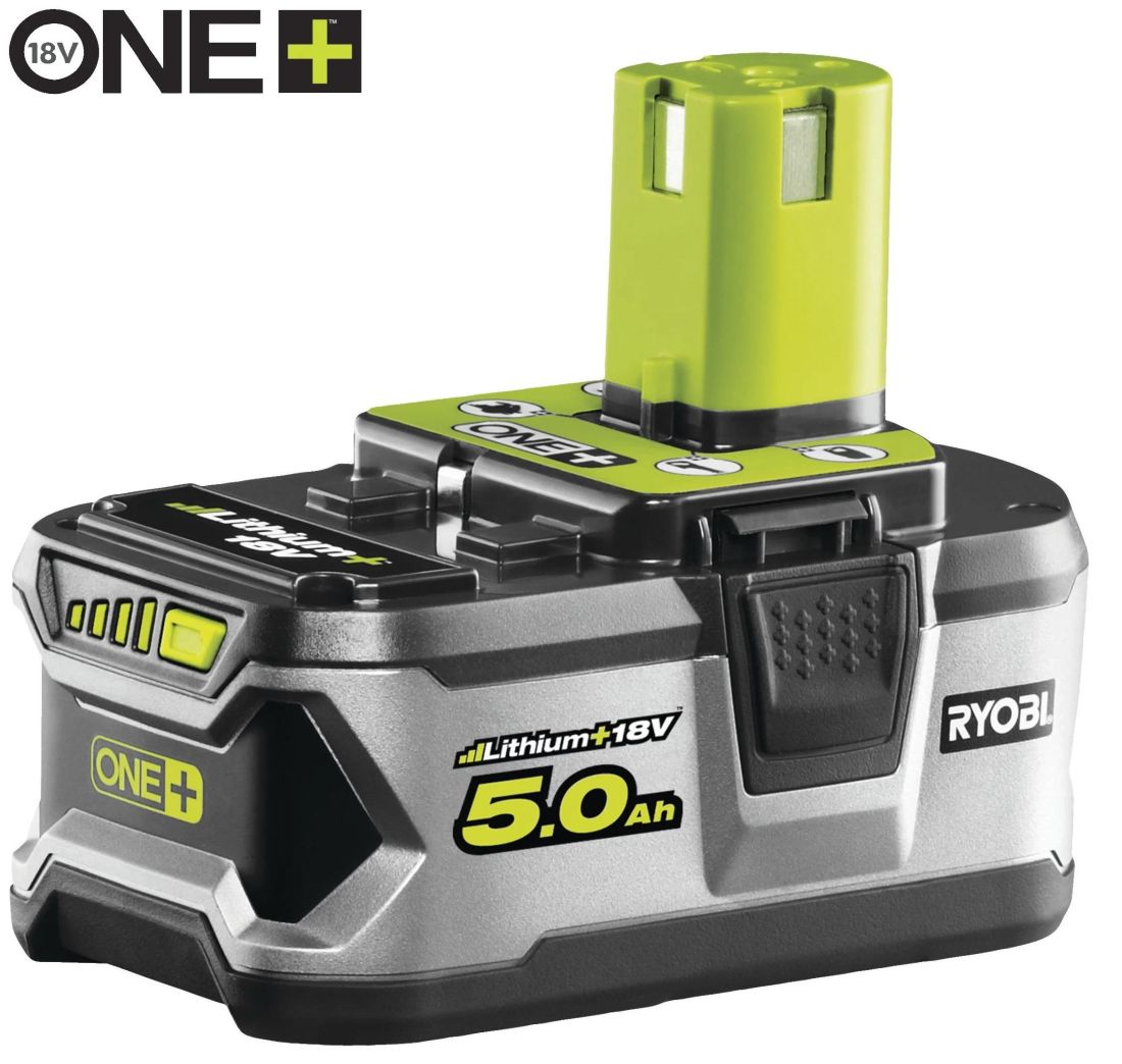 Акумулятор Ryobi ONE+ RB18L50 18В 5А год 0.7кг (5133002433)