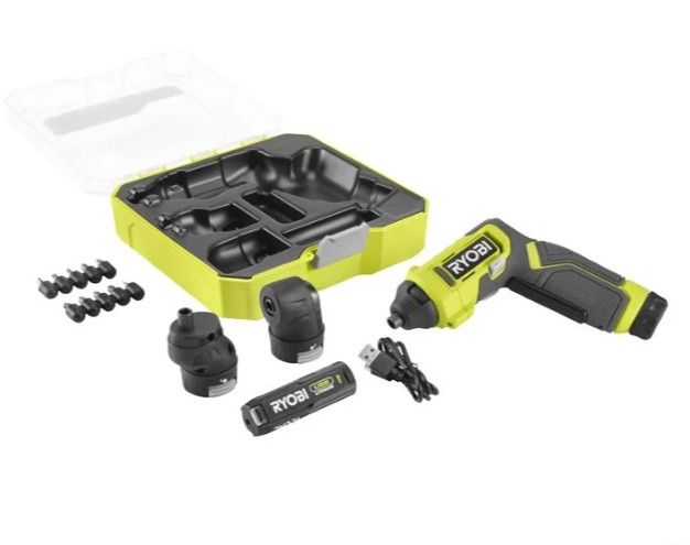 Викрутка акумуляторна Ryobi USB Lithium RSD4-120TA2 4В (1х2Аг) 5Нм,  200об/хв (5133006211)
