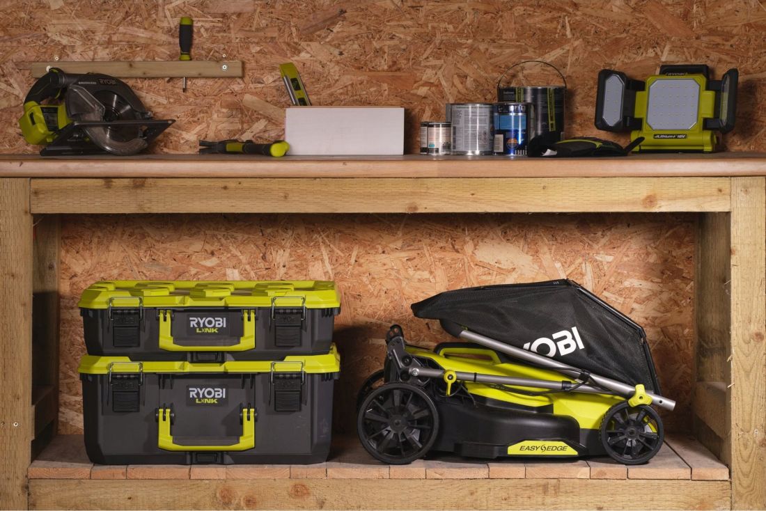 Газонокосарка акумуляторна безщіткова RYOBI RY18LMX33A-150 (5133006287)