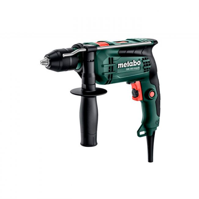 Ударний дриль Metabo SBE 650 Impuls у кейсі (600743500)