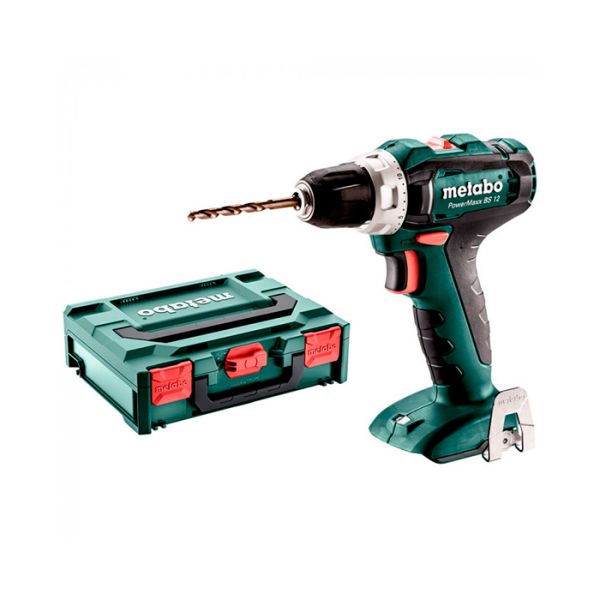 Акумуляторний шуруповерт Metabo PowerMaxx BS 12 каркас MetaBox (601036840)