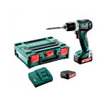 Акумуляторний шуруповерт Metabo POWERMAXX BS 12 BL , 2 акб 12 В Li-Power 2.0 Ah, з/п, кейс (601038500)