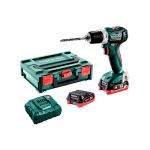 Акумуляторний шуруповерт Metabo POWERMAXX BS 12 BL, 2 акб 12 В LiHD 4.0 Ah, з/п, кейс (601038800)