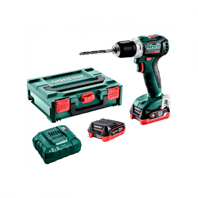 Акумуляторний шуруповерт Metabo POWERMAXX BS 12 BL, 2 акб 12 В LiHD 4.0 Ah, з/п, кейс (601038800)