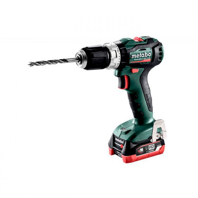 Акумуляторний ударний шуруповерт Metabo PowerMaxx SB 12 BL LiHD 2x4.0 Аг (601046800)