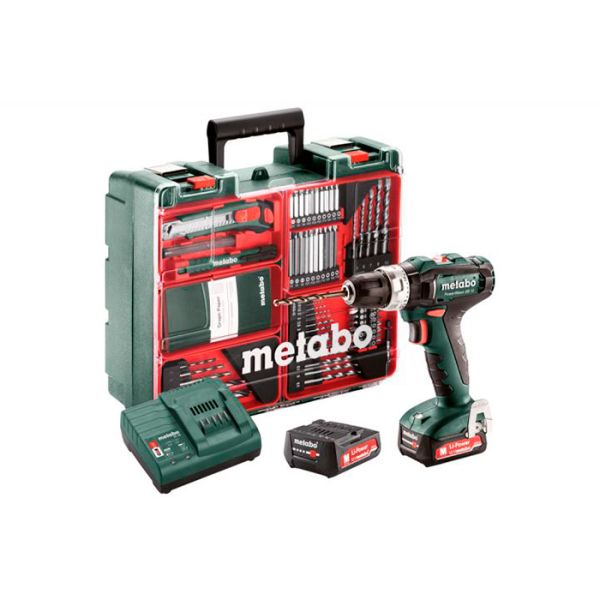 Акумуляторний ударний шуруповерт Metabo PowerMaxx SB 12 Set (601076870)