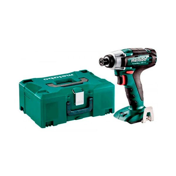 Акумуляторний ударний гайковерт Metabo PowerMaxx SSD 12 Каркас MetaBox (601114840)