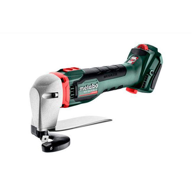 Акумуляторні ножиці для листового металу Metabo SCV 18 LTX BL 1.6 каркас MetaLoc (601615840)