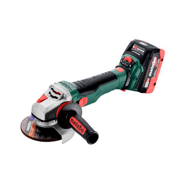 Акумуляторна болгарка Metabo WVB 18 LTX BL 15-125 Quick LiHD 2x5.5 Аг (601731660)