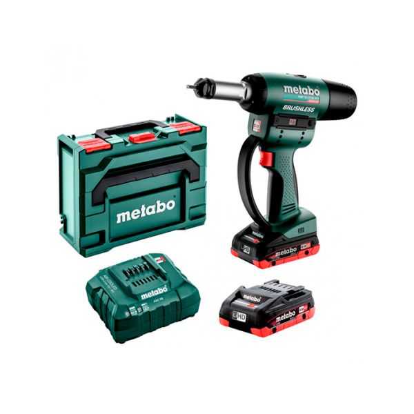 Акумуляторний заклепувальний пістолет для різьбових заклепок Metabo NMP 18 LTX BL M10 (601788800)