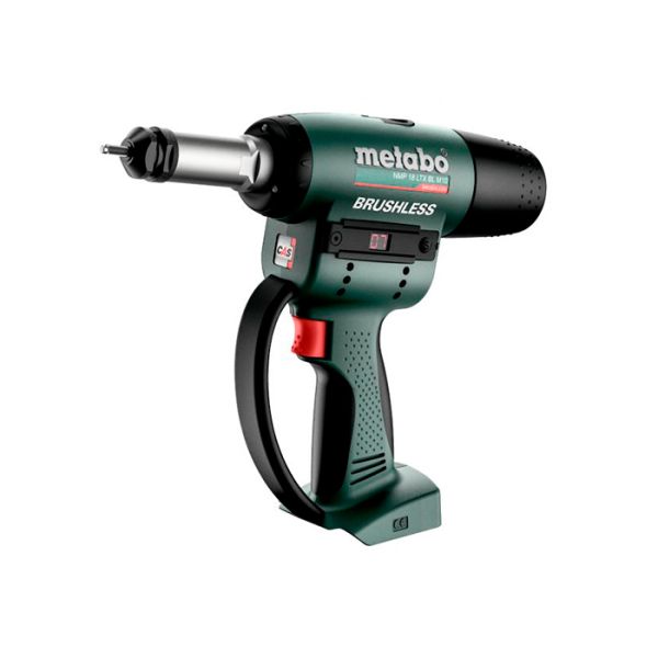 Акумуляторний заклепувальний пістолет для різьбових заклепок Metabo NMP 18 LTX BL M10 Каркас (601788850)