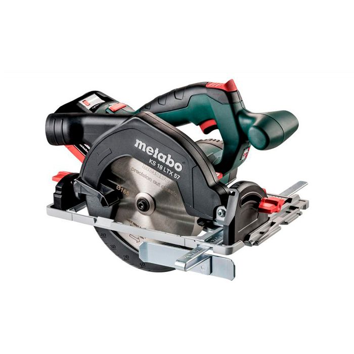 Акумуляторна дискова пила Metabo KS 18 LTX 57 LiHD 2x8.0 Аг (601857810)