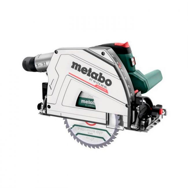 Акумуляторна занурювальна дискова пилка Metabo KT 18 LTX 66 BL каркас (601866840)