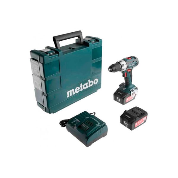 Акумуляторний шуруповерт Metabo BS 18 LT 5.2 Аг (602102650)
