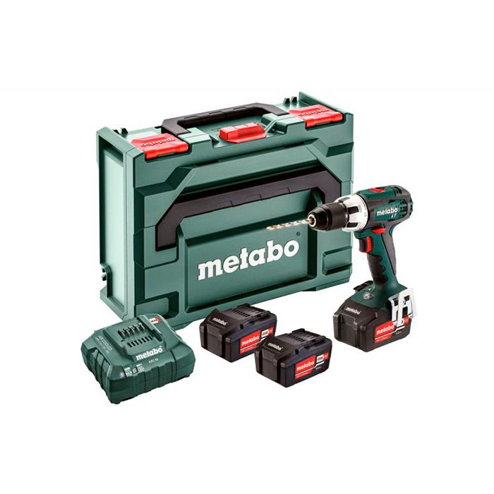 Акумуляторний шуруповерт Metabo BS 18 LT 3x4.0 Аг (602102960)