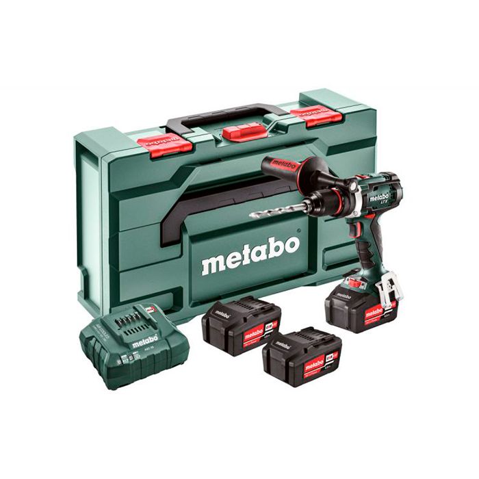 Акумуляторний шуруповерт Metabo BS 18 LTX Impuls 3x4.0 Аг (602191960)