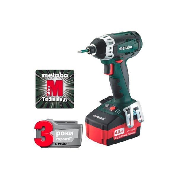 Акумуляторний ударний гайковерт Metabo SSD 18 LTX 200 (602196500)