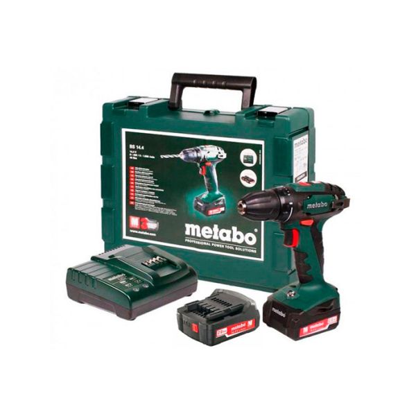 Акумуляторний шуруповерт Metabo BS 14,4 (2.0 Аг) (602206540)