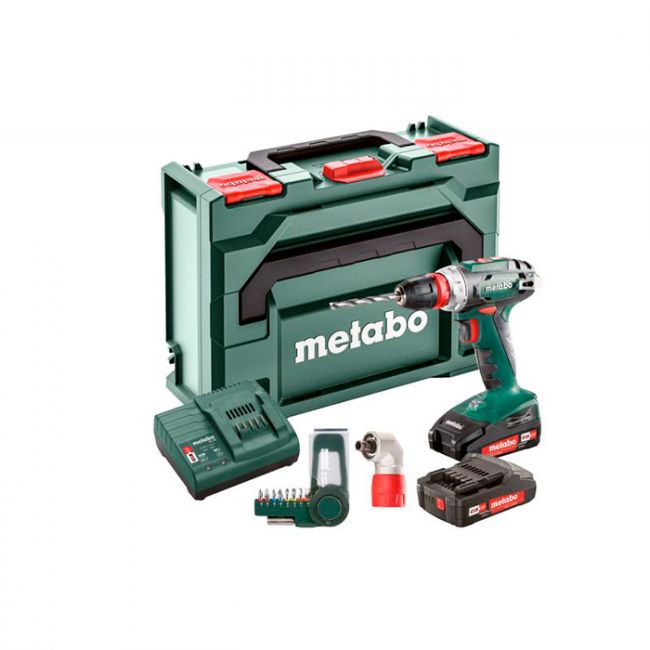 Акумуляторний шуруповерт Metabo BS 18 Quick Set (602217870)