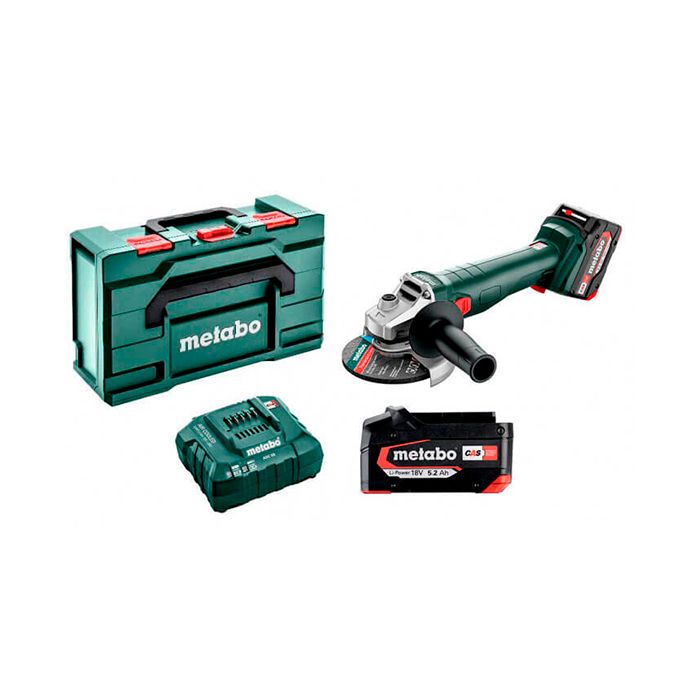 Акумуляторна болгарка Metabo W 18 L 9-125 Quick (602249650)