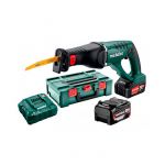 Акумуляторна шабельна пила Metabo ASE 18 LTX 4.0 Аг (602269610)