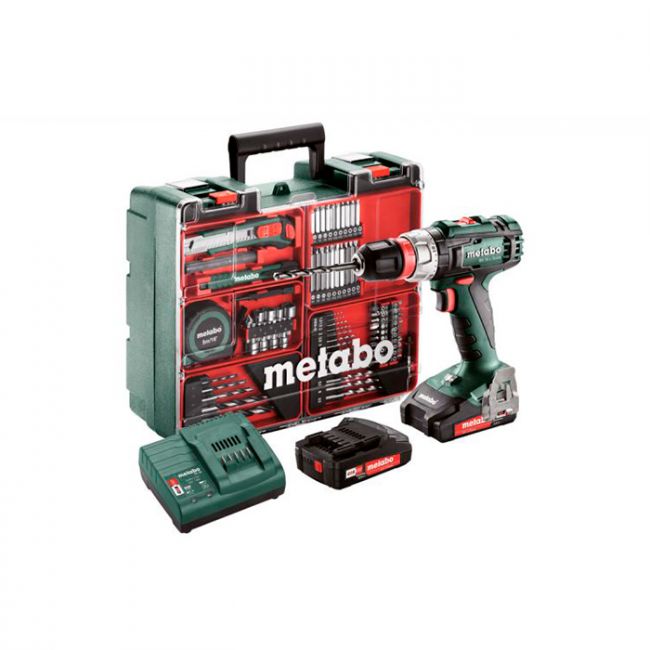Акумуляторний шуруповерт Metabo BS 18 L Quick Mobile Workshop (602320870)