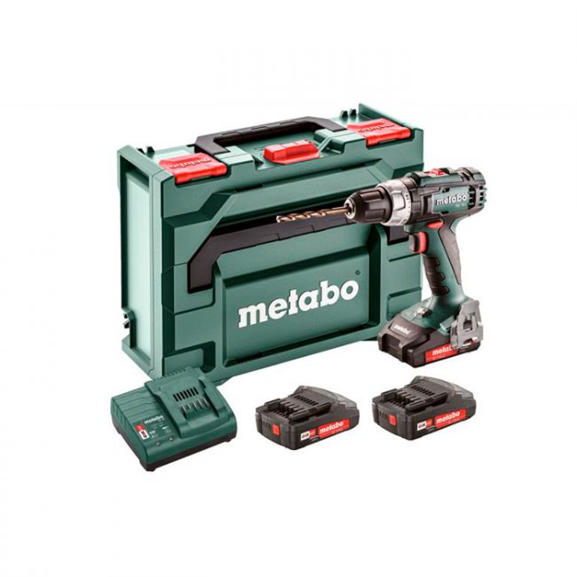 Акумуляторний шуруповерт Metabo BS 18 L 3x2.0 Аг (602321540)