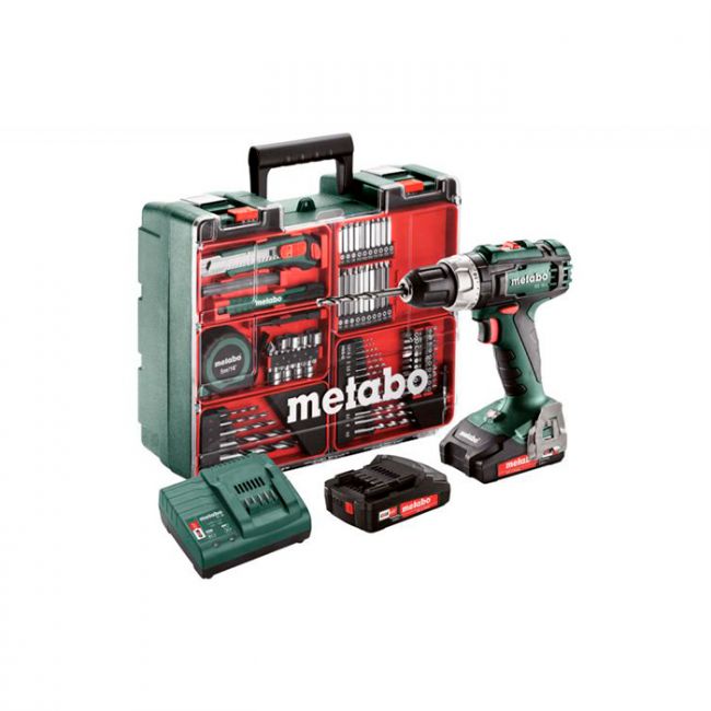 Акумуляторний шуруповерт Metabo BS 18 L Mobile Workshop (602321870)