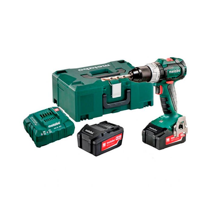 Акумуляторний шуруповерт Metabo BS 18 LT BL LiHD 2x4.0 Аг (602325800)