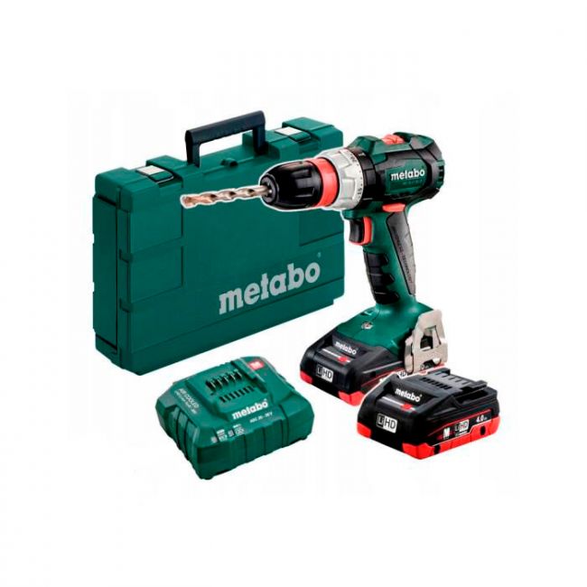 Акумуляторний шуруповерт Metabo BS 18 L BL LiHD 2x4.0 Аг (602326800)