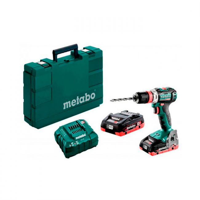 Акумуляторний шуруповерт Metabo BS 18 L BL Q LiHD 2x4.0 Аг (602327800)
