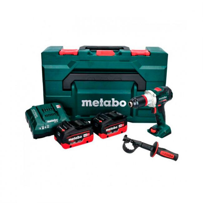 Акумуляторний шуруповерт Metabo BS 18 LTX BL I LiHD 2x5.5 Аг (602358660)