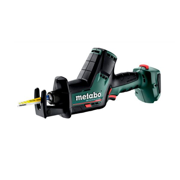 Акумуляторна шабельна пила Metabo SSE 18 LTX BL Compact Каркас (602366850)